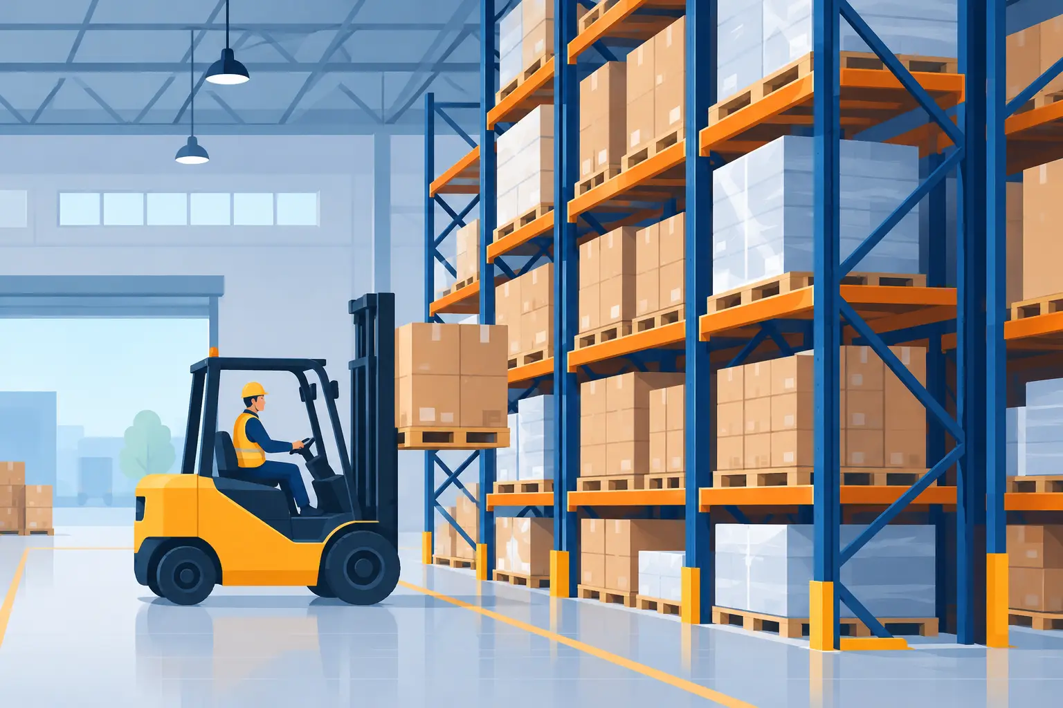 Melhores soluções para estoque vertical industrial